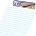 thumbnail image 1 of Bloqueador de espacios para muebles RowinsyDD 40,5 cm transparente, paquete de 16, 1 of 6