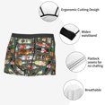 thumbnail image 3 of Susaid Alcohol Bottles Print Men's Mesh Boxer Briefs Cooling Breathable Sports Underwear Wide Waistband Boxer Briefs W/Fly-X-Large, 3 of 5