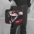 thumbnail image 5 of Lsque Fierce Red Viper Graphic Art Pattern Laptop Bag – Portable & Slim Single-Shoulder Computer Case with Adjustable Strap, Protective, Lightweight for 13”/14”/15.6” Laptops, 5 of 8