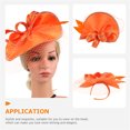 thumbnail image 3 of BRIGHTFUFU Fascinator Hat Headband Tea Party Party Piece Piote Piabe Wayling Headbands, 3 of 7