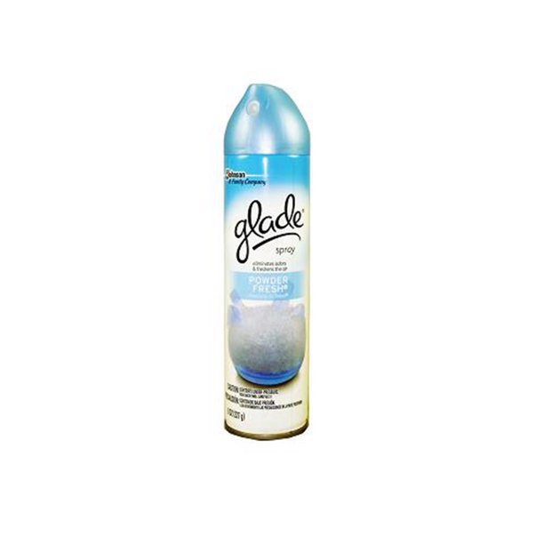 Glade Aerosol Air Freshener, Powder Fresh, 8 oz