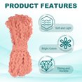 thumbnail image 3 of Uxcell RIC Rac Trim, Wave Bending Fringe Trim Ribbon for Sewing Crafts Light Pink, 3 of 7