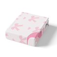 thumbnail image 3 of Initial Letter P Duvet Cover Set Queen Size,Princess Style Pink Bowknot Girly Romantic Bedding Set,Young Teens Room Decor,Dreamy Bow Love Hearts Kawaii Pink Quilt Cover,No Comforter, 3 of 6