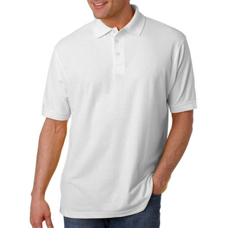 UltraClub 8540 Whisper Fit Men's Pique Polo Shirt
