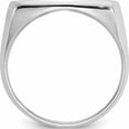 thumbnail image 2 of 14K White Gold 14Kw 1/10Ae Polished Coin Ring (Size 10) Made In United States -Jewelry By Sweet Pea, 2 of 10