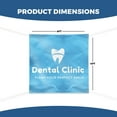 thumbnail image 5 of Dental Clinic Banner Large (4Feetx4Feet) By Dreamcontroller | Wall Outdoor Banner Signs With Pre-Punch Holes For Easy Rope Hanging For Business Office Events | Made In Usa | Fast Delivery | Hd Print, 5 of 5