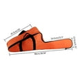 thumbnail image 1 of Sac de Tronçonneuse Durable Portable Noir Étui de Transport Protection Imperméable Sac Porte-Outils Boîte de Rangement pour Tronçonneuse Outil B Orange 1, 1 of 6