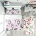 thumbnail image 3 of Designart 'Rock Girl Super Star Street Dance' Modern Teen Duvet Cover Set, 3 of 4