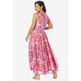 thumbnail image 2 of Jessica London Women's Plus Size Georgette Flyaway Maxi Dress, 2 of 3