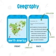 thumbnail image 5 of Merka Paquete de 90 tarjetas didácticas científicas: sistema solar, cuerpo humano y geografía, suministros para la escuela en el hogar para niños, tarjetas ilustradas para niños que aprenden palabras,, 5 of 5