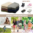 thumbnail image 4 of Loritta Women Crew Socks, Soft Cotton Dress Socks Pack Athletic Socks for Women, Size 9-11, 8 Pairs, 4 of 7