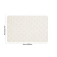 thumbnail image 3 of SEMPAI Memory Foam Bath Mat Set Bathroom Carpet Toilet Seat Soft And Comfortable Absorbent And Non-slip Thickened Machine Washable And Easy To Dry Shower Rug For Batht New Year's Day, 3 of 7