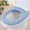 Blue, variant on Thickened Warm Soft Toilet Seat Cover Cushion Universal Fit Washable 1-Pack