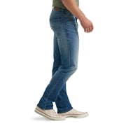 Lee® Mens Regular Fit Straight Leg Denim Jeans with Stretch