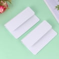 thumbnail image 3 of 2pcs Multifunctional Wall Mounted Phone Rack Phone Holder Bracket for Home Office Shop (White), 3 of 6