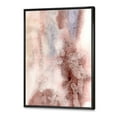 thumbnail image 3 of Designart 'Pastel Abstract With Pink Blue and Dark Red Spots' Modern Framed Canvas Wall Art Print, 3 of 5