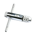 thumbnail image 6 of 2pcs Adjustable T-Handle Tap Wrench Set with Solid Jaw Ratchet Holder for Metric and Thread Plug Taps, 6 of 6