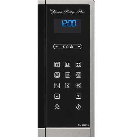 Panasonic - 1.6-Cu. Ft. Built-In/Countertop Cyclonic Wave Microwave Oven with Inverter Technology - Stainless Steel