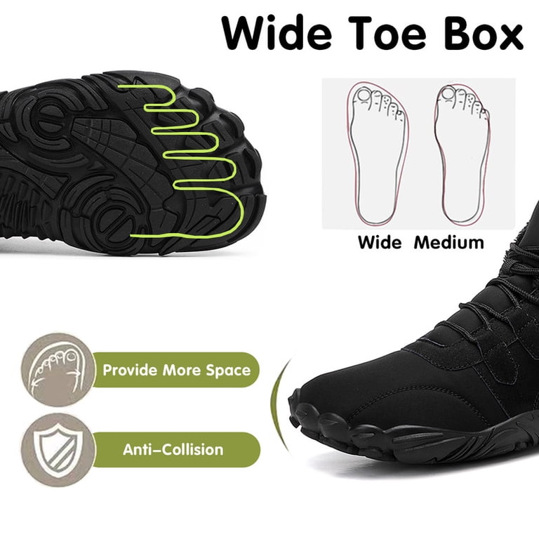 Stepedia Mens Womens Winter Barefoot Shoes Wide Toe Box  display picture 1