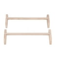 thumbnail image 1 of Puesto de percha para gallinas, juego de 2 perchas de madera para entrenamiento de loros y gallinas, tecnología de vanguardia, 1 of 12