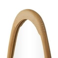 thumbnail image 5 of DecMode 19" x 42" Brown Oval Wall Mirror, 5 of 9
