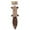 Squirrel, variant on Gallickan Dog Chew Toys for Aggressive Chewers, Tough No Stuffing Animal Toys to Keep Dog Busy, Small Medium Large Dogs, Plush Puppy Toys for Birthday Gift, Raccoon, 17.7 Inch