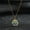 Gold, variant on Wave Surfer Charm Dainty Necklace Minimalist Jewelry To Gift For Her
