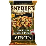 Snyder's Of Hanover Sea Salt & Cracked Pepper Pretzel Pieces, 10 oz