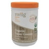 swiig Super Greens Powder, 100% USDA Organic, Contains 14 Different Super Greens Vegetables, 90 Servings