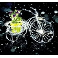 thumbnail image 4 of Cadena de luces con botones navideños, cadena de luces, caja de regalo de flores, adornos para tartas, decoración, lámpara de alambre de cobre led, lámpara de estrella pequeña, 4 of 5