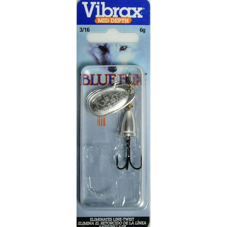  Blue Fox Vibrax Shallow Spinner 3/16 Rainbow Trout : Fishing  Spinners And Spinnerbaits : Sports & Outdoors