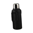 thumbnail image 2 of Termo de agua con aislamiento, a prueba de fugas, fácil de transportar, taza de silicona de 1200 ml Negro, 2 of 9