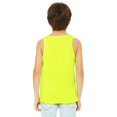 thumbnail image 2 of The Bella + Canvas Youth Jersey Tank Top - NEON YELLOW - M, 2 of 4