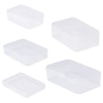 thumbnail image 4 of Rectangular Clear Transparent Storage Box Collection Container, 4 of 16