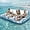 3 Person Pool lounger XXXL, variant on Pool Floats Adult 1-2-3 Person Inflatable Lounger, Extra Large Tanning Recliner Floaty Chair Raft with Backrest, Footrest, Cup Holder for Pool, Lake, River, Beach, Ocean & Party Use