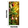 Christmas Door Decoration Door Cover Hanging Cloth Holiday Party Layout christmas-door-decoration-door-cover-hanging-cloth-holiday-party-layout