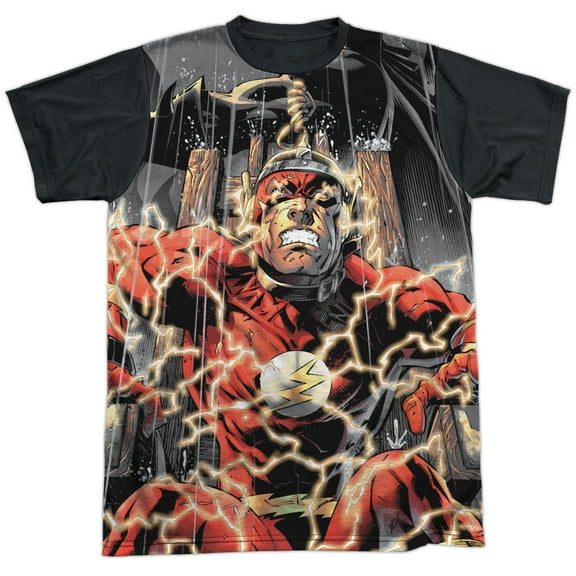 JLA Shock Therapy Unisex Adult Halloween Costume Sublimated T Shirt