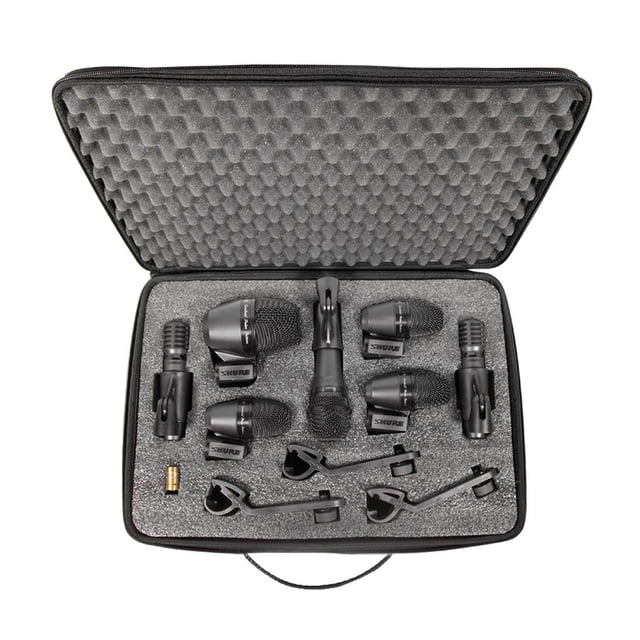 Kit de 7 Micrófonos para Batería Shure PGADRUMKIT7