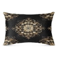 thumbnail image 2 of Pillow Case Plush Pillow Design Gold Blossom Pattern Case standard size/King size/Queen size Bed Pillow Pillowcases, 2 of 9