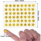 thumbnail image 2 of 1350 Star Stickers, Adhesive Star Stickers, 1.3cm Small Gold Star Stickers for Teachers, Students, Scrapbooking, DIY Greeting Cards, 2 of 5