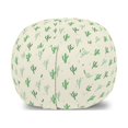 thumbnail image 1 of Cactus Storage Toy Bag Chair, Saguaro Desert Nature Leaf Wilderness Hipster Vintage, Stuffed Animal Organizer Washable Bag, Small Size, Eggshell and Fern Green, by Ambesonne, 1 of 3