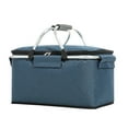 thumbnail image 1 of Dusknt Panier de Pique-Nique Isolé à Moins de 5$, Panier de Pique-Nique Isolé Pack de Glace Panier de Rangement Portable Isolé Extérieur, Soldes Aujourd'hui! Offres Prime!, 1 of 2