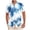 Light Blue, variant on Stamzod Beach Shirts for Men Casual Short Sleeve Button Down Shirts Summer Hawaiian Shirt with Pocket Wine L