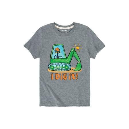 

Pete The Cat - I Dig It - Toddler Short Sleeve Graphic T-Shirt