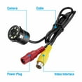 thumbnail image 6 of 170° CMOS Car Rear View Backup Camera Reverse 8 LED Night Vision Waterproof, 6 of 7