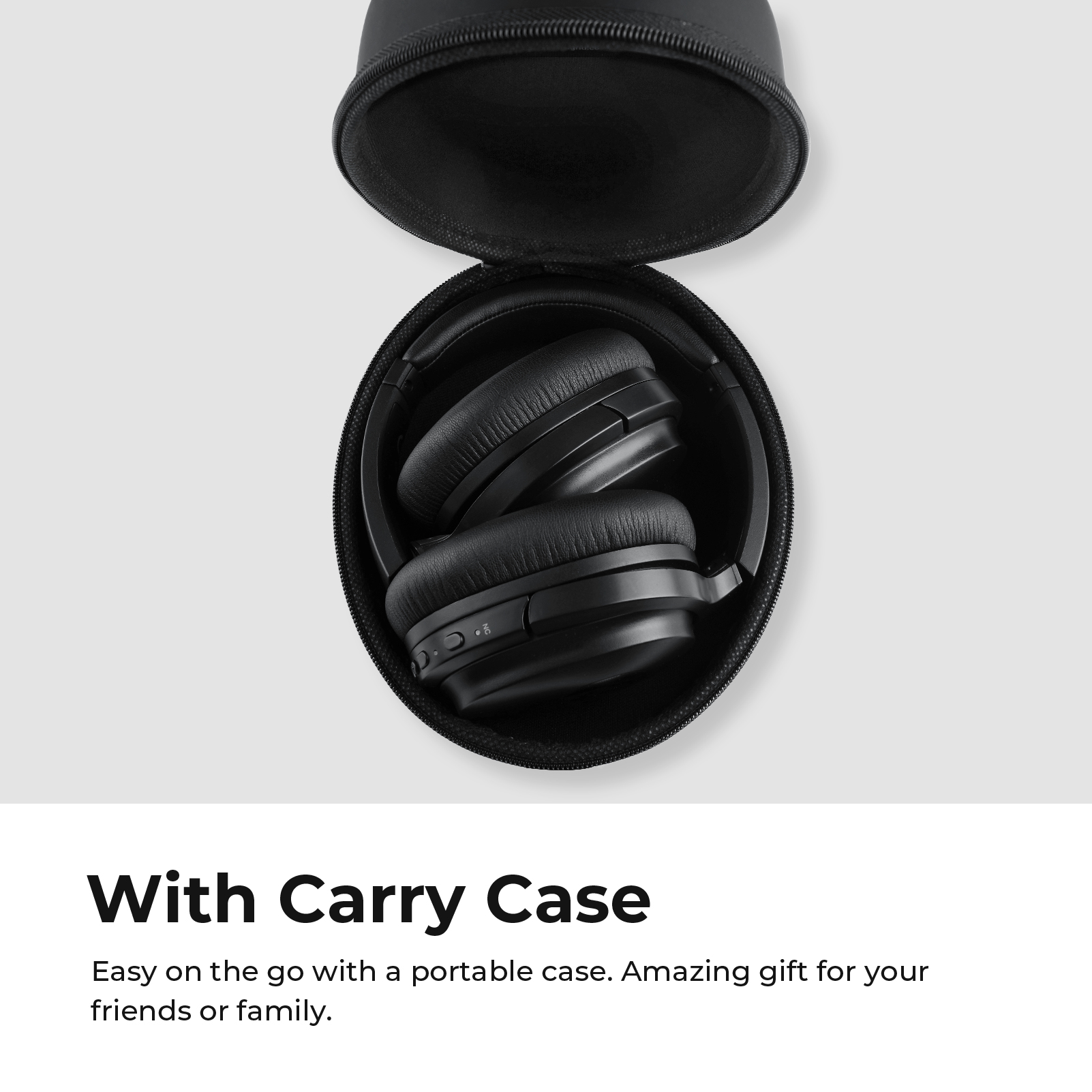 COWIN Active Noise Cancelling Bluetooth Headphones, Black photo 4