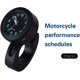 thumbnail image 2 of Reloj luminoso resistente al agua BRI para manillar de moto, 2 of 5