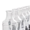 thumbnail image 5 of DecMode 8" Adjustable Bottle Black Metal Vase with Clear Glass Bottles, 5 of 11