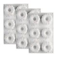 thumbnail image 1 of Moldes Donas para Hornear 6 Cavidades Silicona Diy Herramientas Antiadherentes (3pcs), 1 of 9