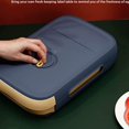 thumbnail image 3 of Jinsinto Drawer Type Egg Storage Box Refrigerated Storage Box Cool Storage Box Dumpling Box Household Egg Holder Food Storage Egg Box Blue 32X21cm, 3 of 5